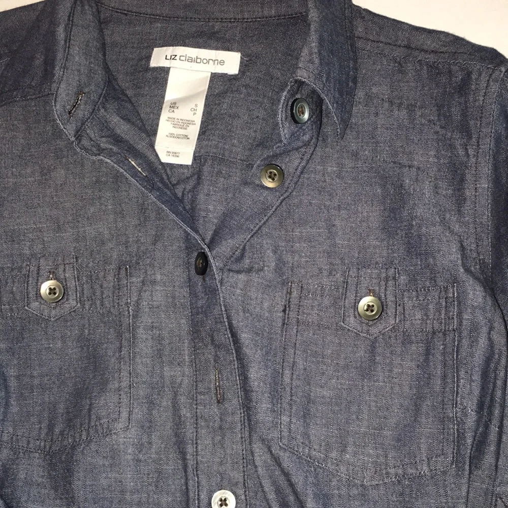 Liz Claiborne Belted Shirt Dress | Size S